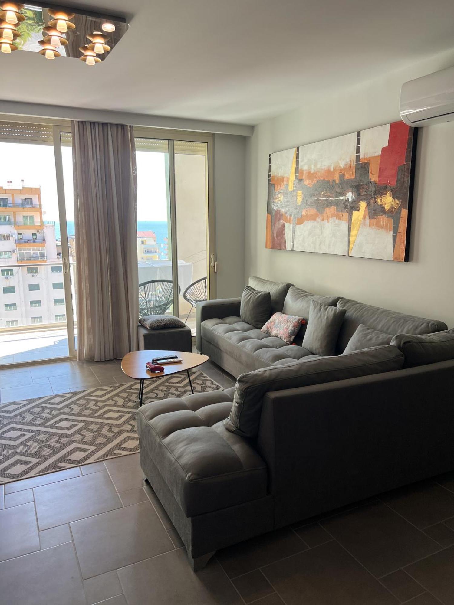 Sea View Apartments Durres Bagian luar foto